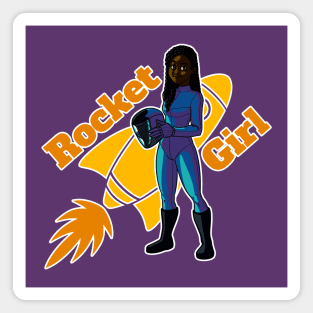 Rocket Girl Magnet